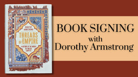 THREADS OF EMPIRE - Book signing at The Nomads Tent